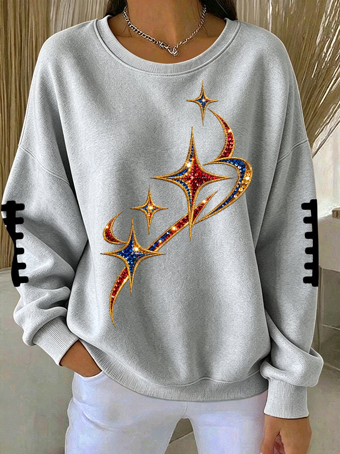 Women'S Football Printed Casual Sports Shirt