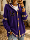 Women'S Rugby Match Long Sleeved Cardigan