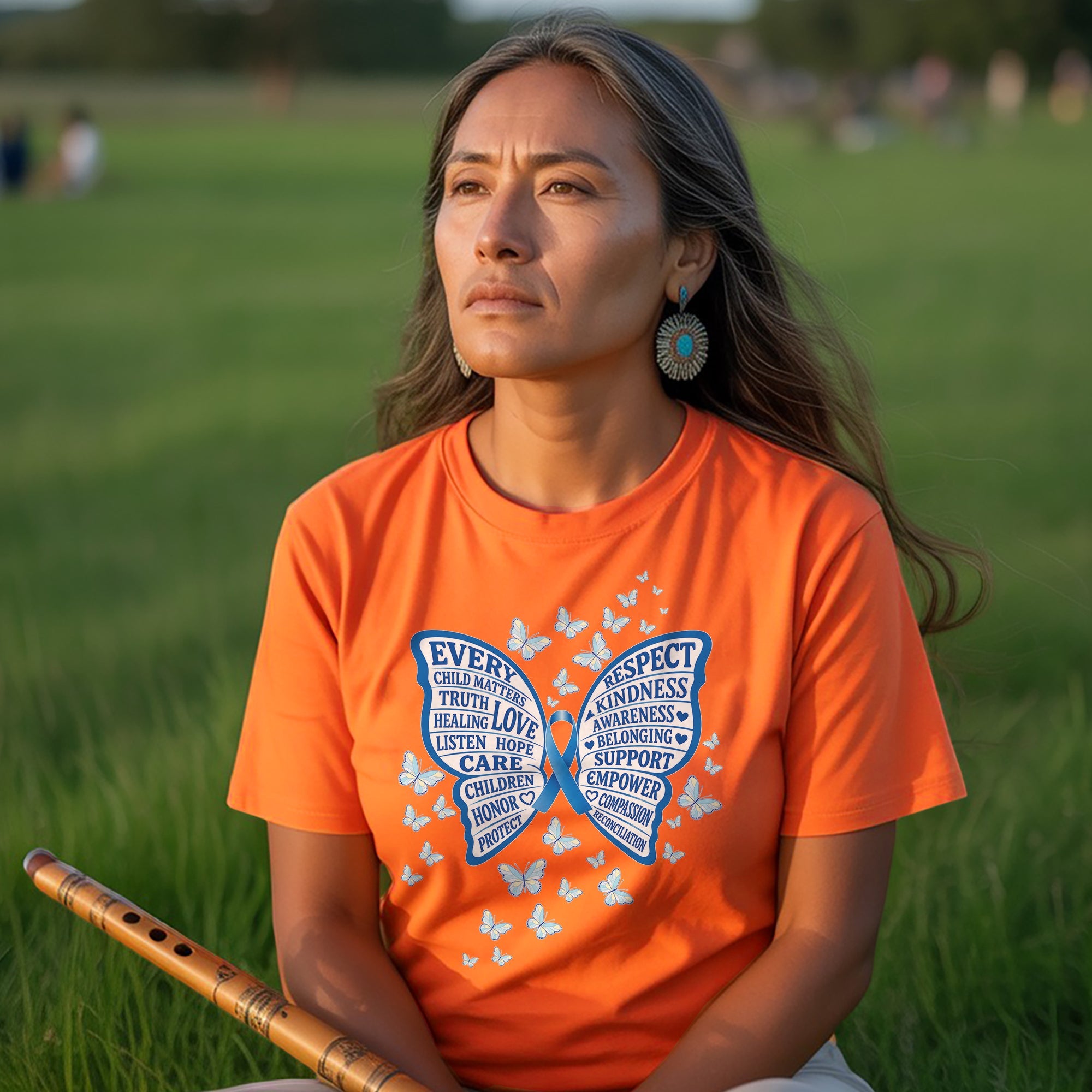 Every Child Matters Orange Shirt – Butterfly Truth Healing Awareness Unisex T-shirt/Hoodie/Sweatshirt