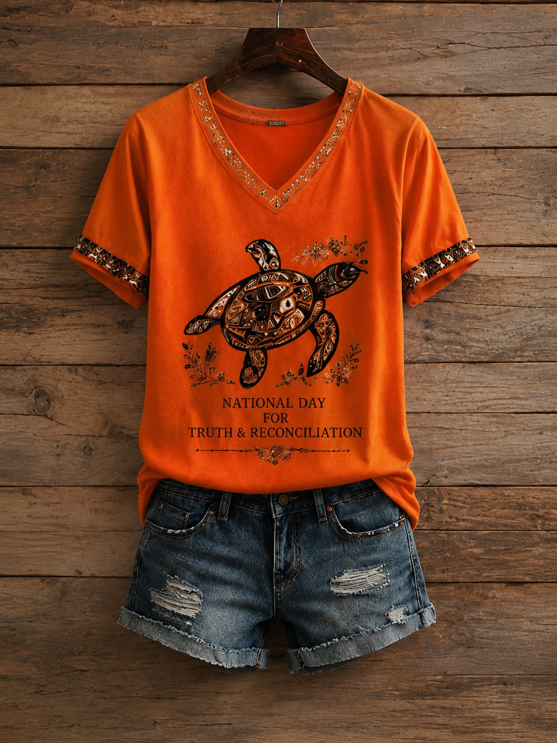 ❤️Buy 3 Get 20% Off❤️Women's National Day For Truth And Reconciliation Printed Top