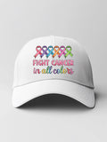 Unisex Leisure All Cancer Awareness Month Hat