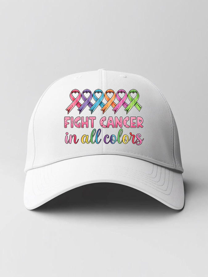 Unisex Leisure All Cancer Awareness Month Hat