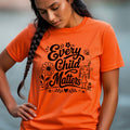 Every Child Matters Native Orange Shirt – Indigenous Children Awareness Floral Graphic Unisex T-shirt/Hoodie/Sweatshirt