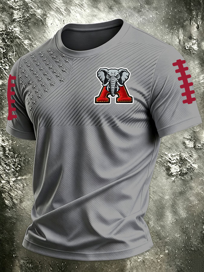 Men's Football Printed Short-Sleeve T-Shirt