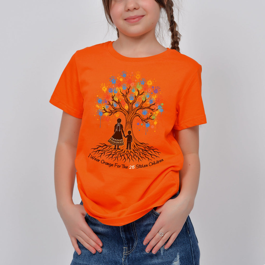 Remember the 215 Orange Shirt – Every Child Matters Indigenous Memorial Unisex T-shirt/Hoodie/Sweatshirt