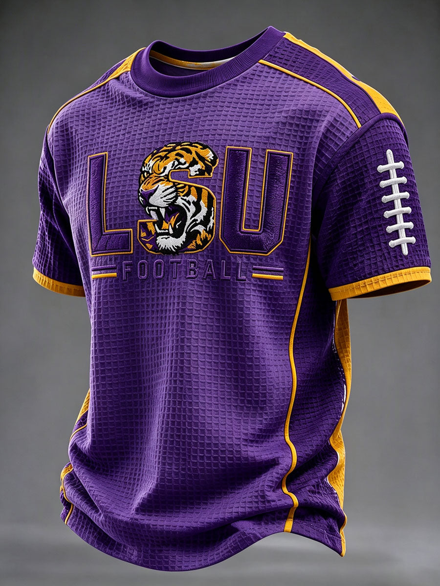 Men's Football Fan Waffle T-Shirt