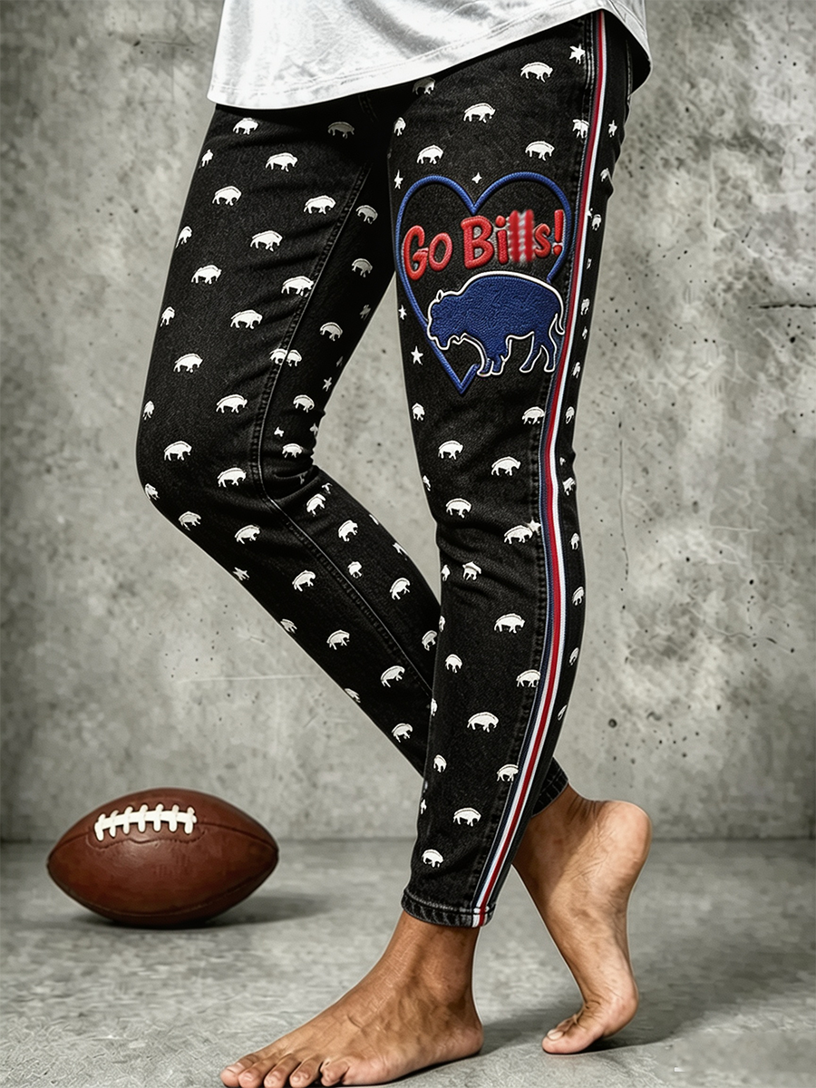 Women'S Rugby Enthusiast Printed Leggings