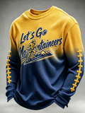 Men'S Football Printed Waffle T-Shirt