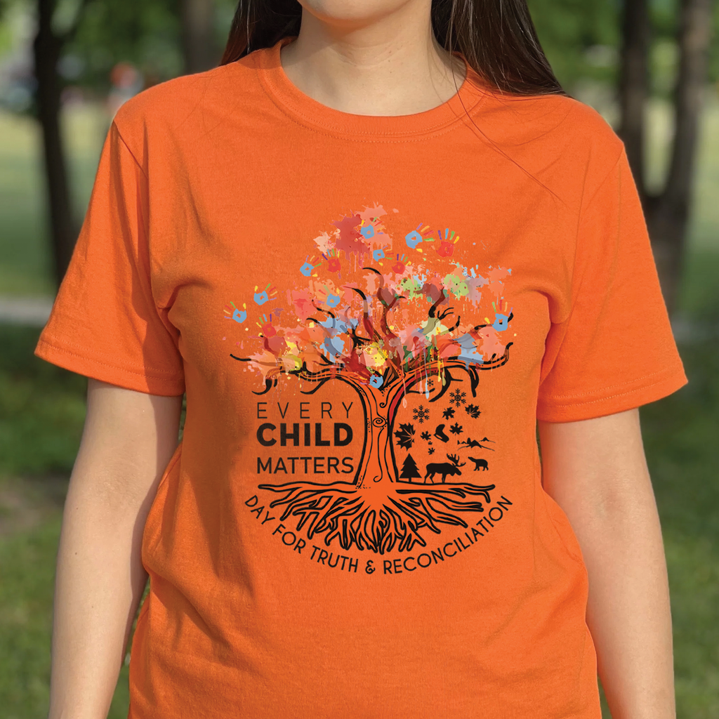 Tree of Life, Handprints of Hope, and Healing - For Orange Shirt Day Unisex T-shirt/Hoodie/Sweatshirt 161
