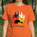 Every Child Matters Guardian Spirit Bear Paw Orange Shirt Day Native American Unisex T-shirt/Hoodie/Sweatshirt