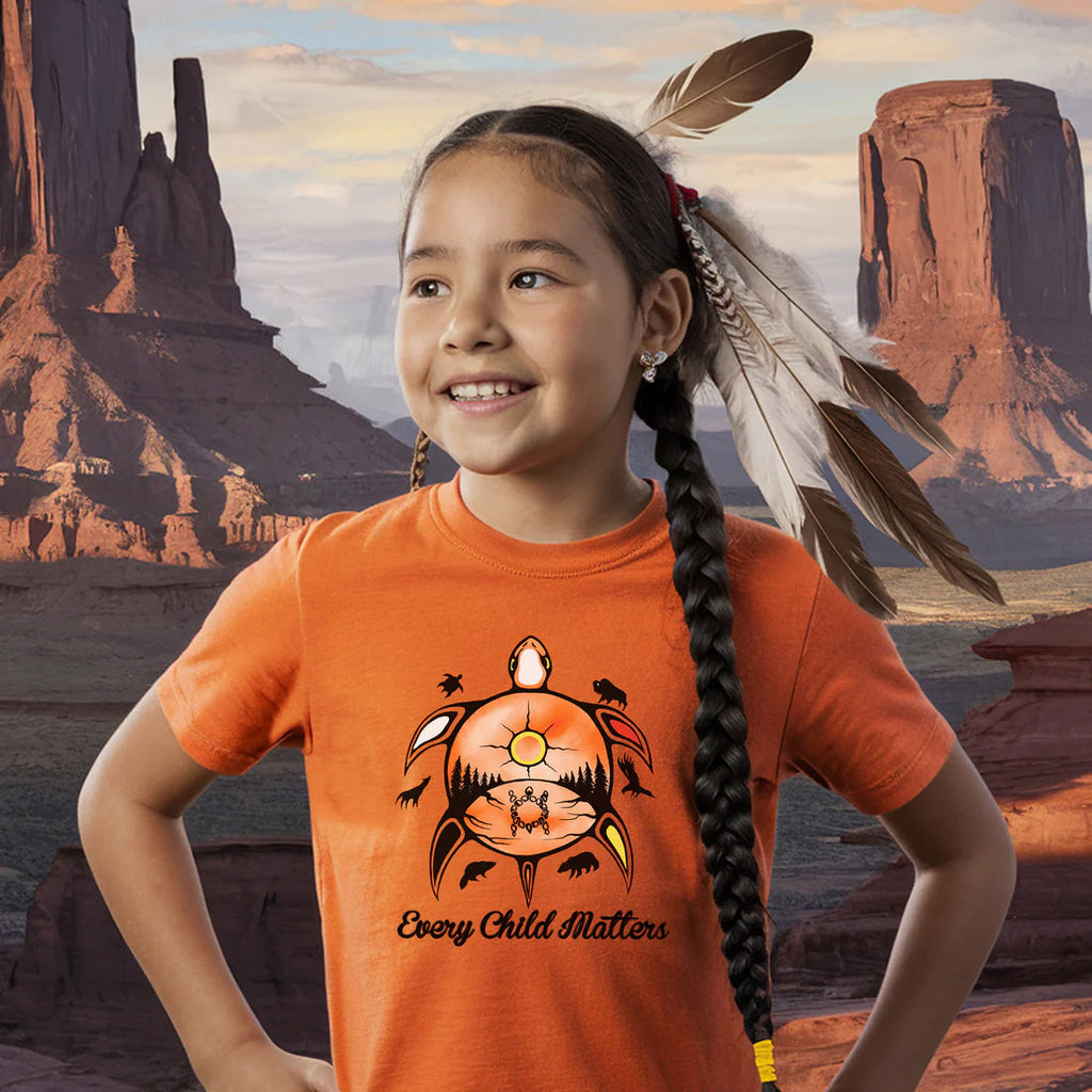 Every Child Matters Turtle For Orange Shirt Day Unisex T-shirt/Hoodie/Sweatshirt 264
