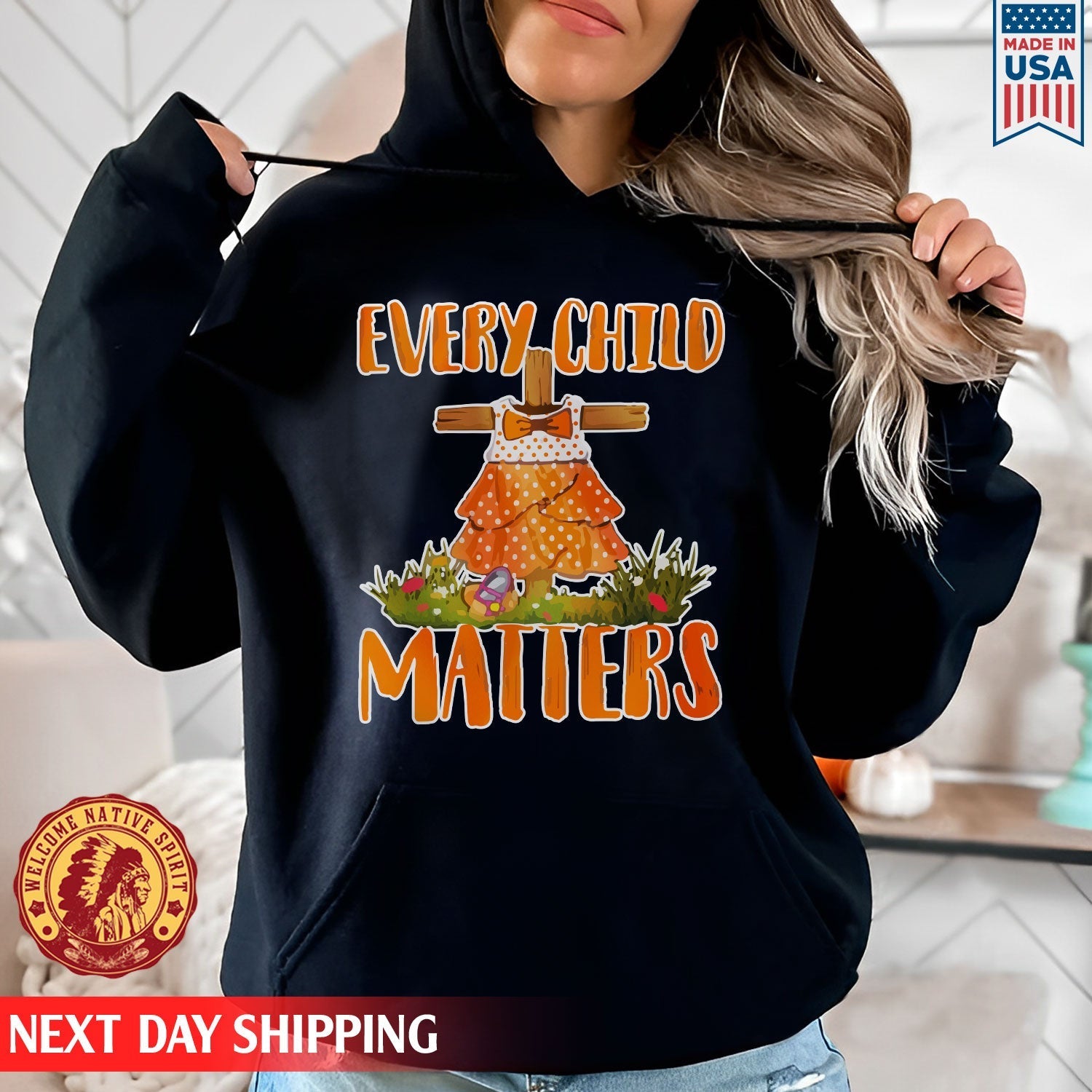 Every Child Matters Pine Tree Orange For Orange Day Unisex T-shirt/Hoodie/Sweatshirt