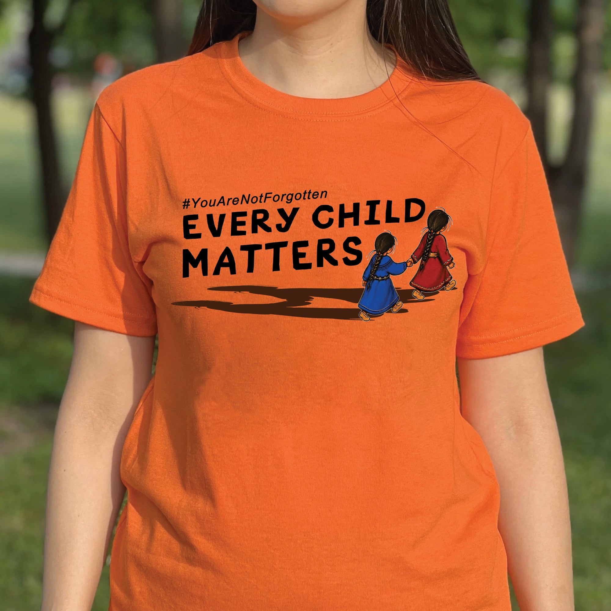 Walking Home Together Every Child Matters Orange Shirt Day Shirt Unisex T-shirt/Hoodie/Sweatshirt