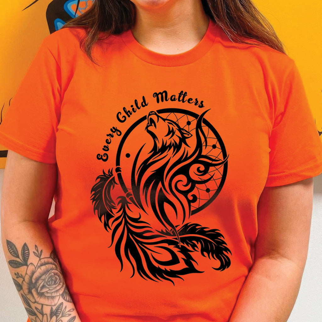 Every Child Matters Wolf Dreamcatcher Unisex T-shirt/Hoodie/Sweatshirt