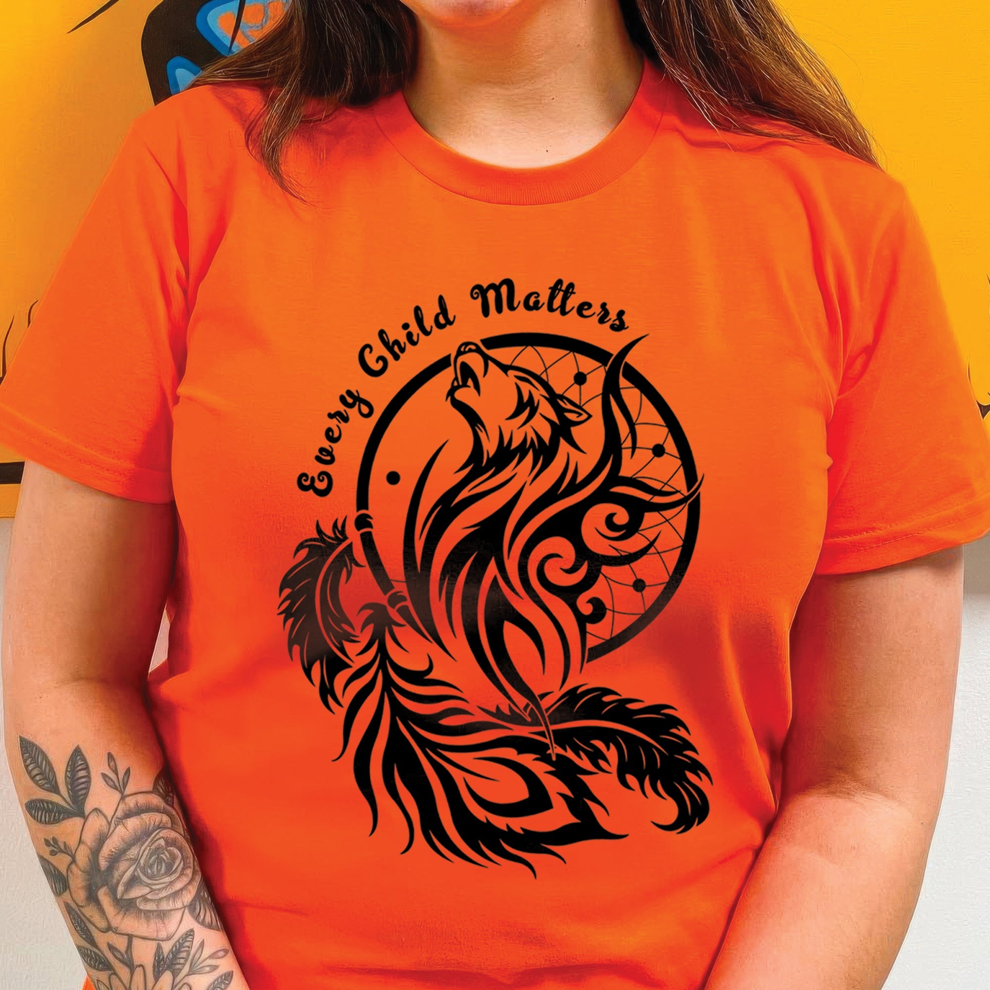 Every Child Matters Wolf Dreamcatcher Unisex T-shirt/Hoodie/Sweatshirt