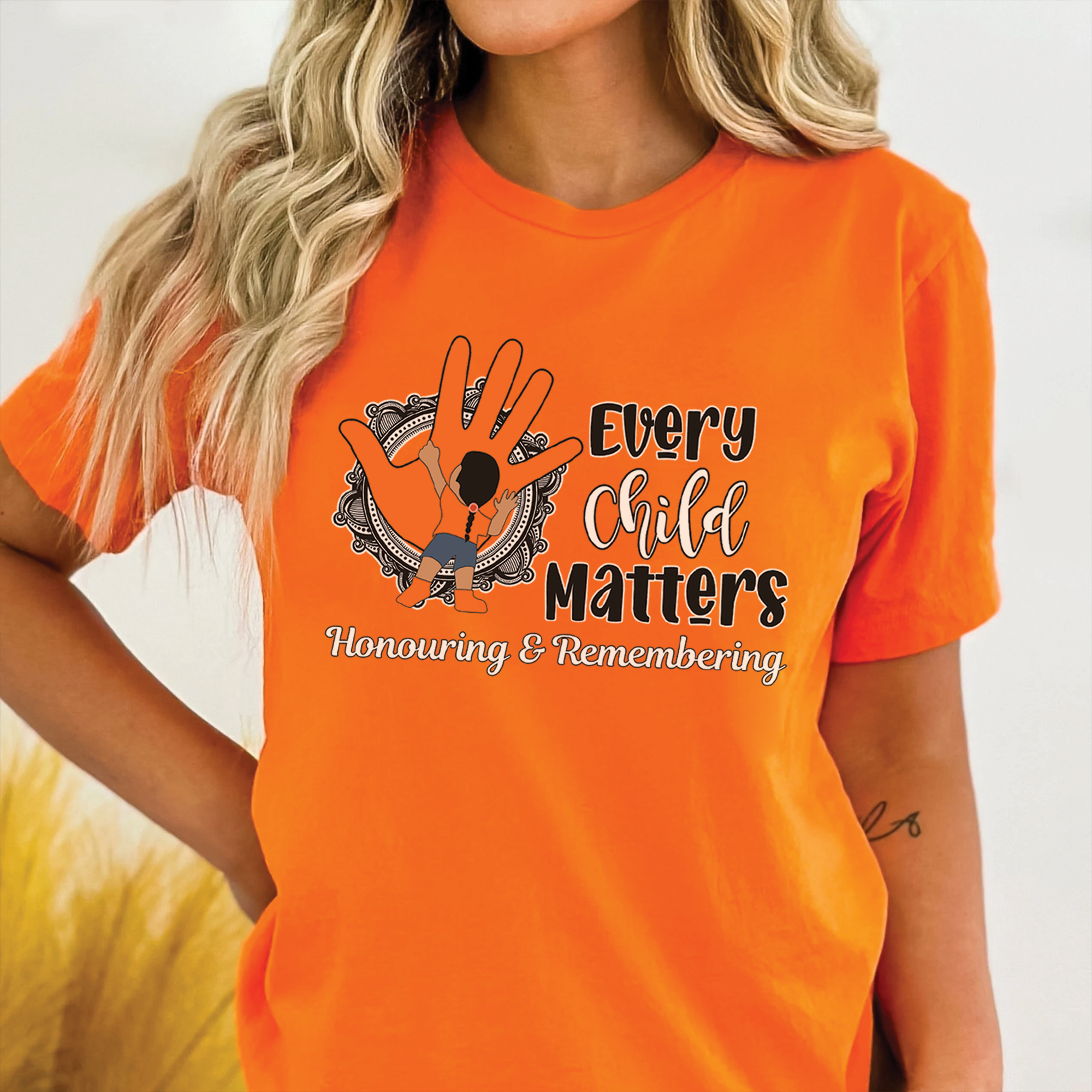 Every Child Matters For Orange Shirt Day Unisex T-shirt/Hoodie/Sweatshirt 147