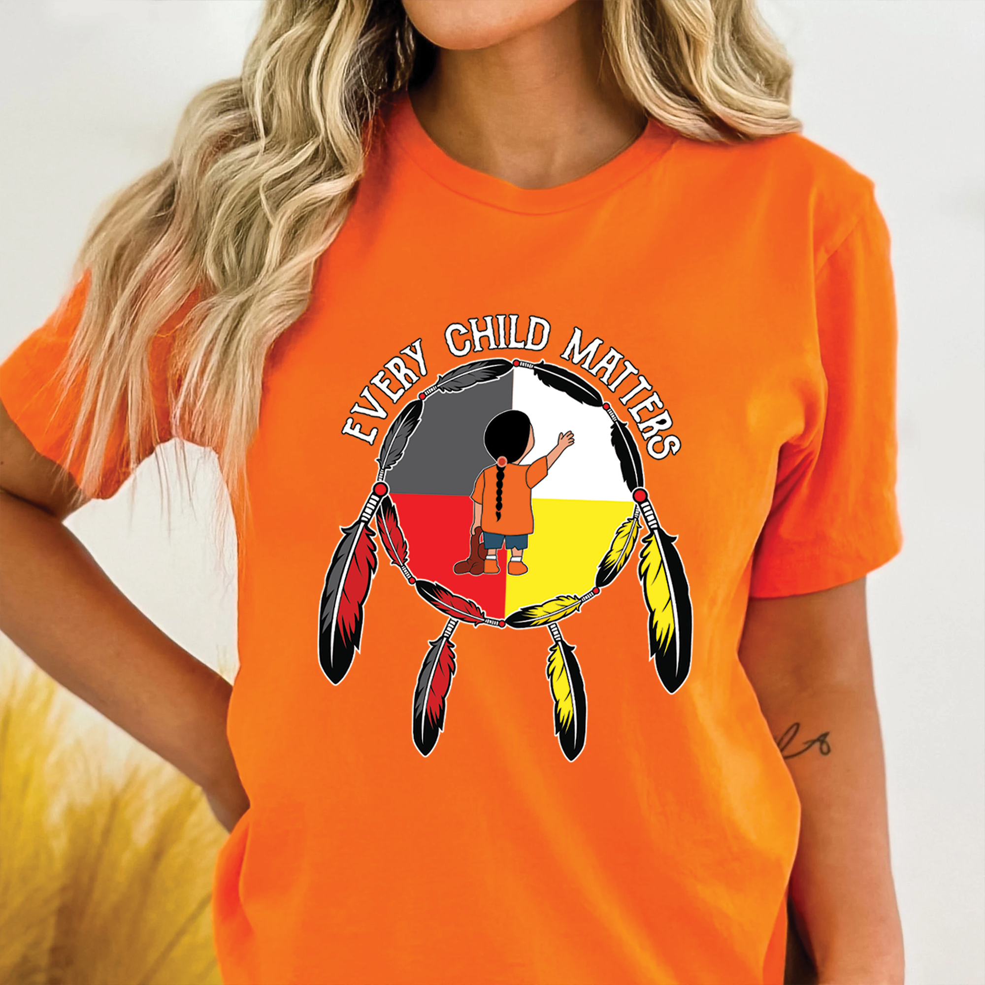 A Symbol of Hope and Unity Empowering Indigenous Communities Unisex T-shirt/Hoodie/Sweatshirt 146