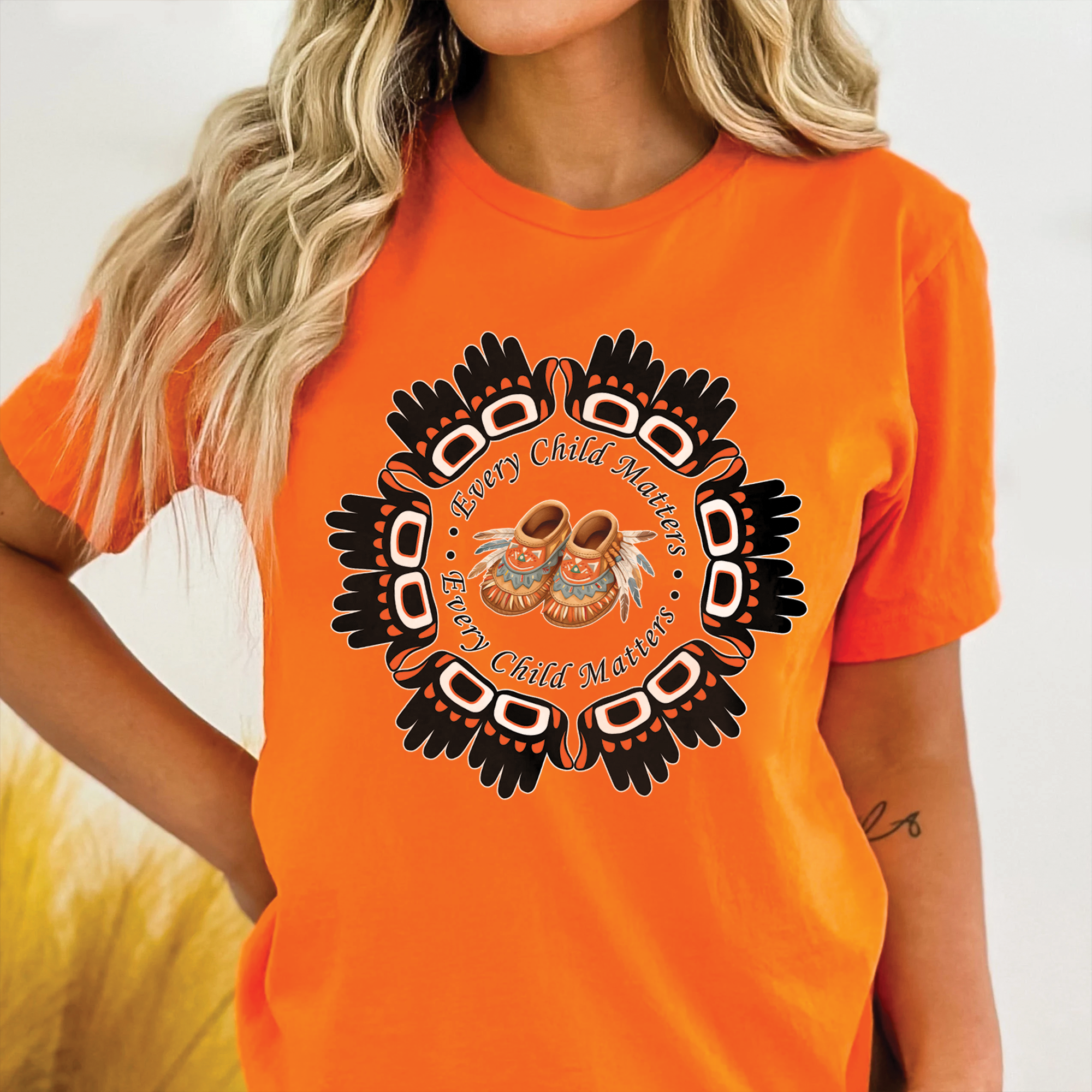 Every Child Matters For Orange Shirt Day Unisex T-shirt/Hoodie/Sweatshirt 155