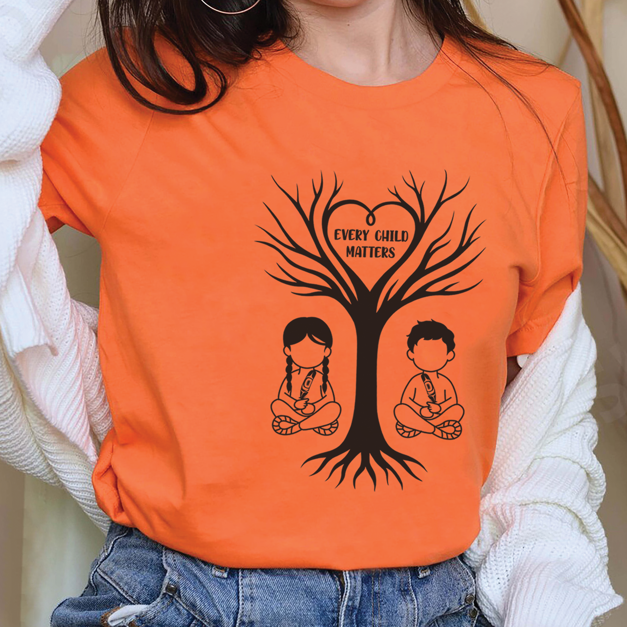 Every Child Matters For Orange Shirt Day Unisex T-shirt/Hoodie/Sweatshirt 159