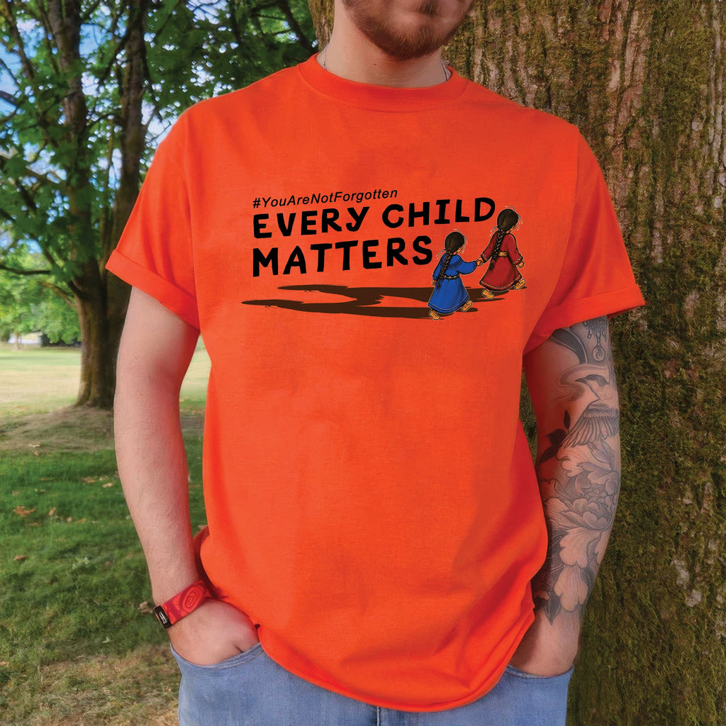 Walking Home Together Every Child Matters Orange Shirt Day Shirt Unisex T-shirt/Hoodie/Sweatshirt