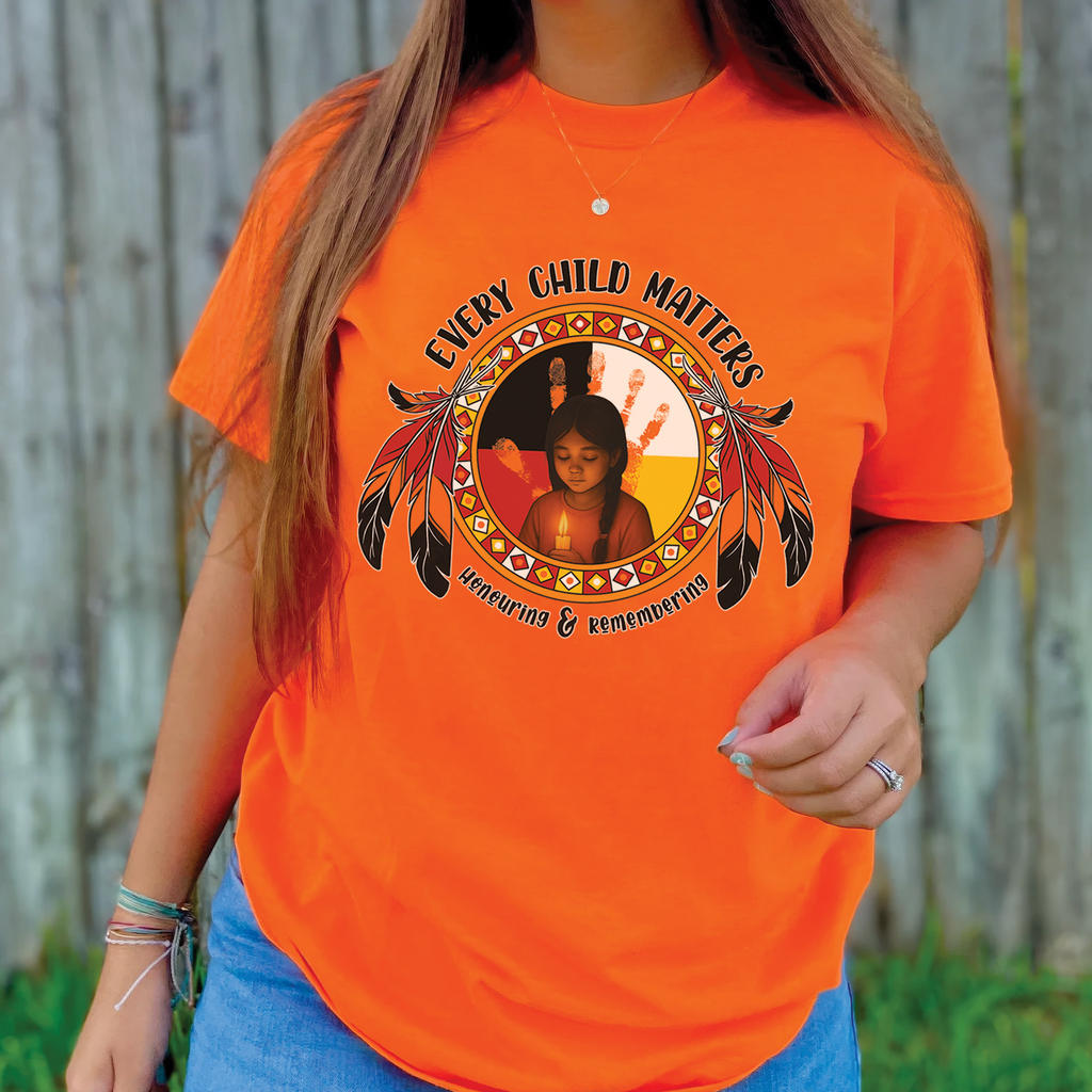 Remembering the Lost, Honouring the Survivors For Orange Shirt Day Unisex T-shirt/Hoodie/Sweatshirt 148