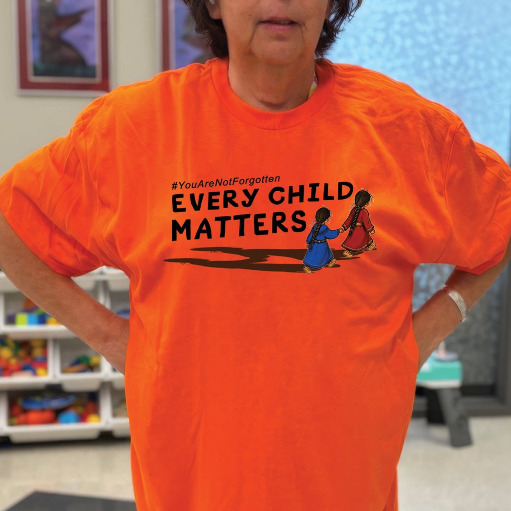 Walking Home Together Every Child Matters Orange Shirt Day Shirt Unisex T-shirt/Hoodie/Sweatshirt