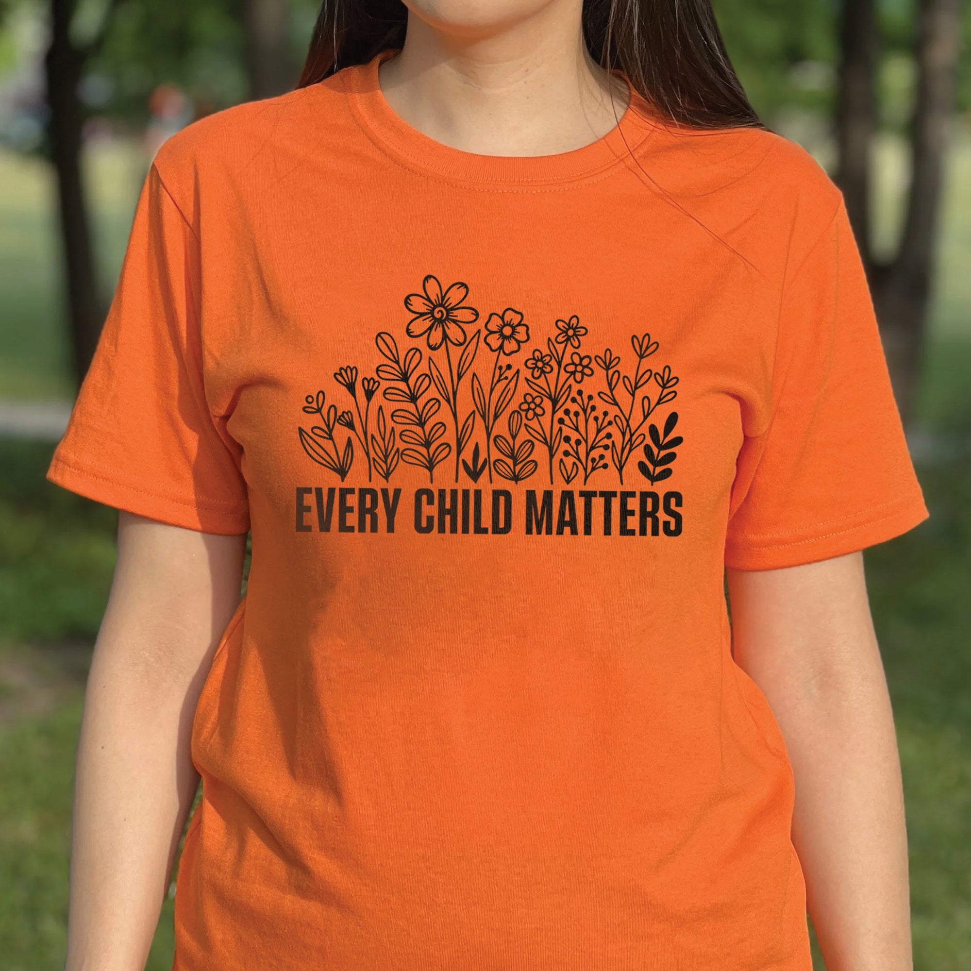 Every Child Matters – Blooming Hope Orange Shirt Day Native American Unisex T-shirt/Hoodie/Sweatshirt