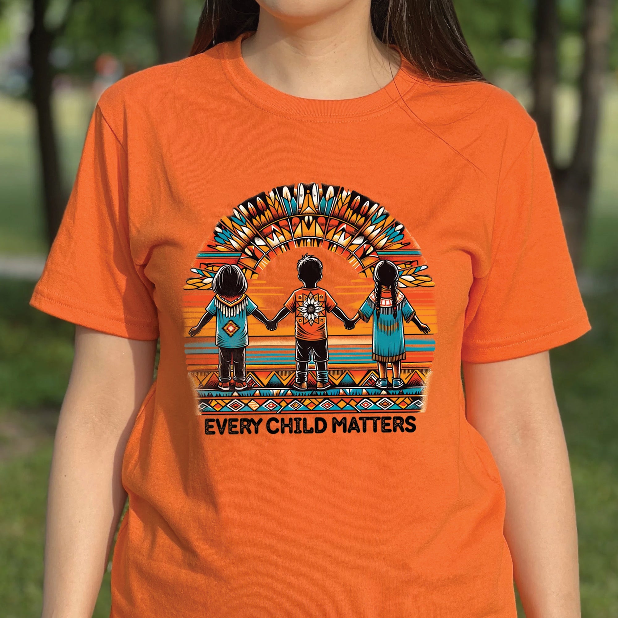 Truth and Reconciliation Every Child Matters Orange Shirt Day Native American Unisex T-shirt/Hoodie/Sweatshirt