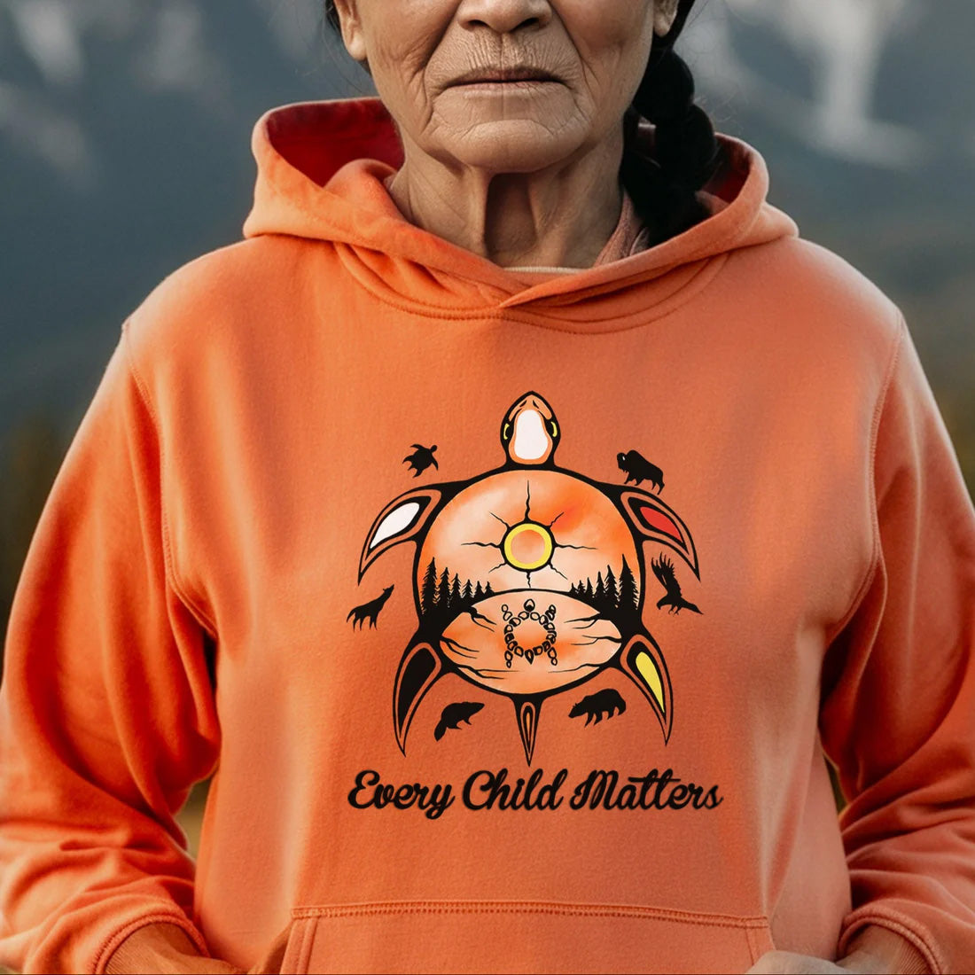 Every Child Matters Turtle For Orange Shirt Day Unisex T-shirt/Hoodie/Sweatshirt 264