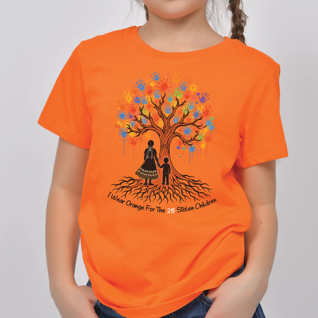 Remember the 215 Orange Shirt – Every Child Matters Indigenous Memorial Unisex T-shirt/Hoodie/Sweatshirt