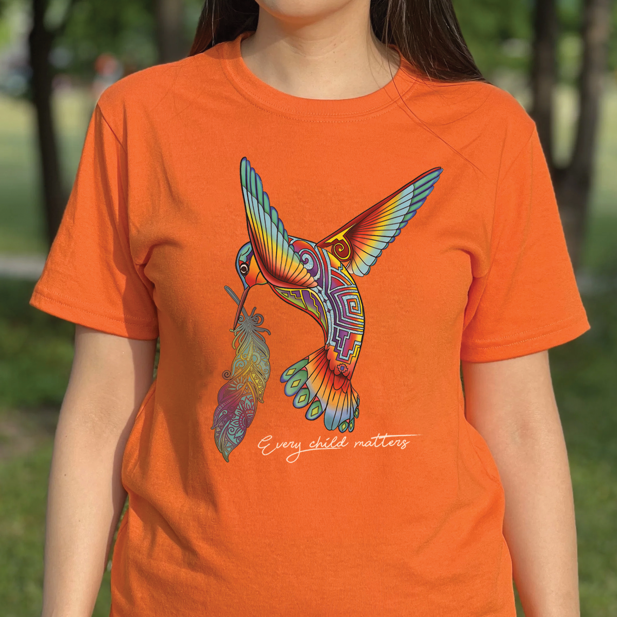 Wings of Hope, Feathers of Freedom - For Every Child Matters Unisex T-shirt/Hoodie/Sweatshirt 171