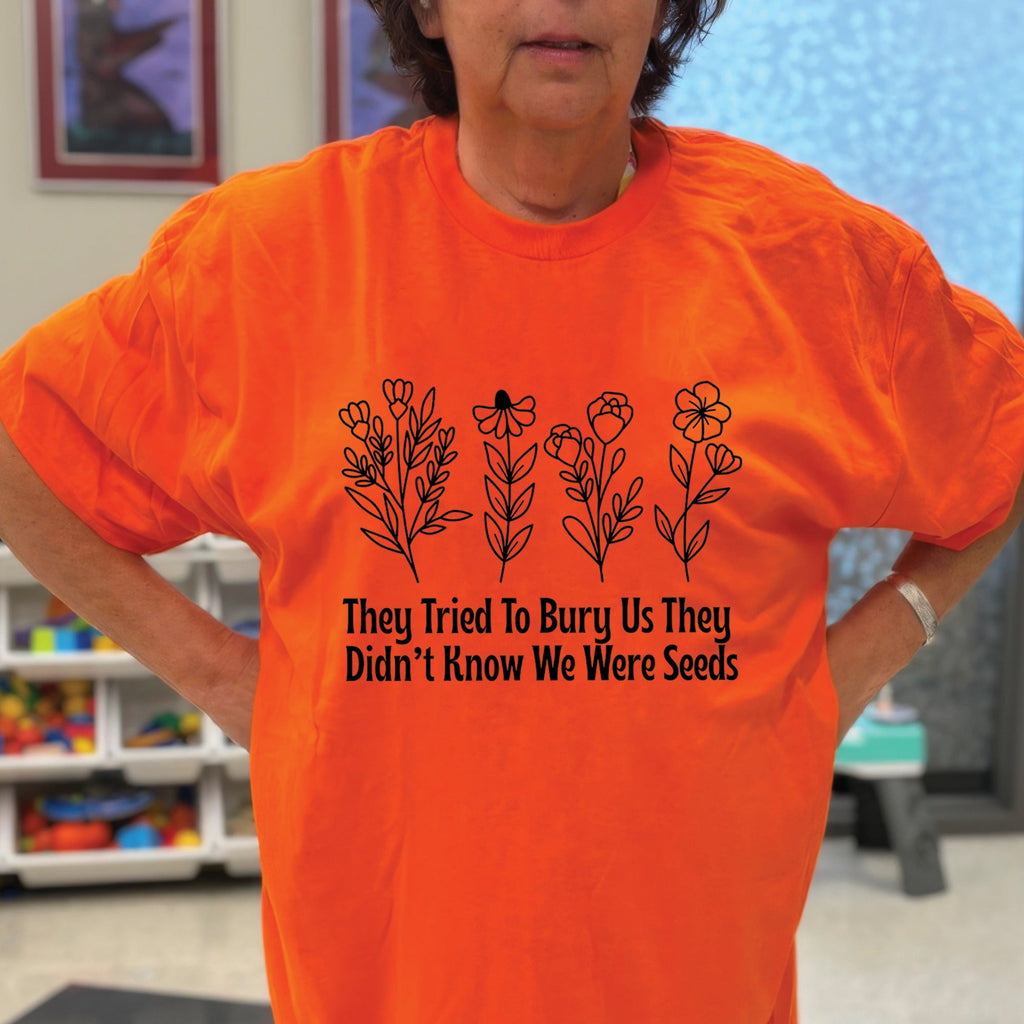 Every Child Matters Seeds of Hope and Justice Orange Shirt Day Native American Unisex T-shirt/Hoodie/Sweatshirt