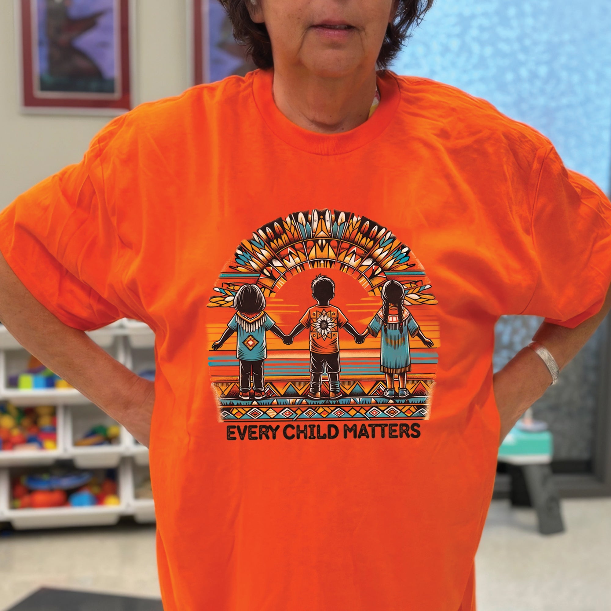 Truth and Reconciliation Every Child Matters Orange Shirt Day Native American Unisex T-shirt/Hoodie/Sweatshirt