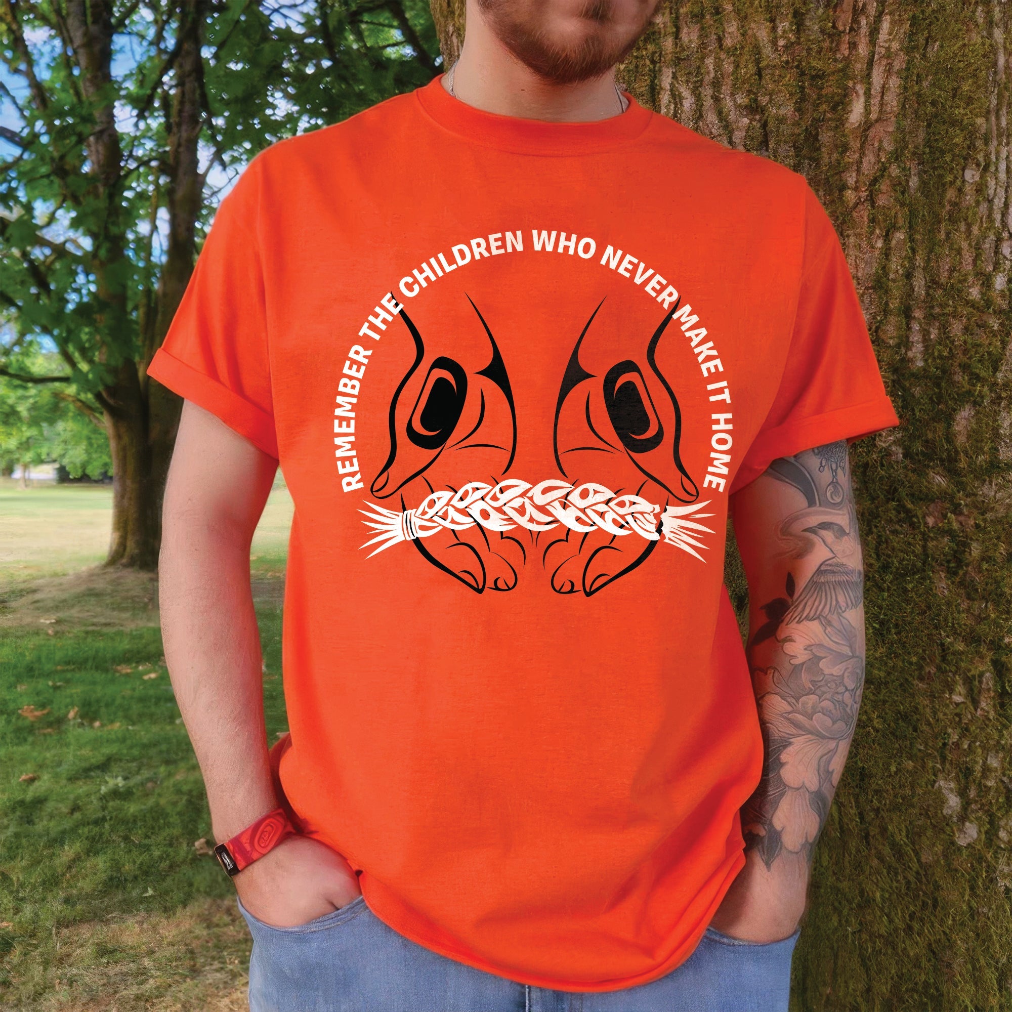 Every Child Matters Remember The Children Who Never Made It Home – Orange Shirt Day Unisex T-shirt/Hoodie/Sweatshirt
