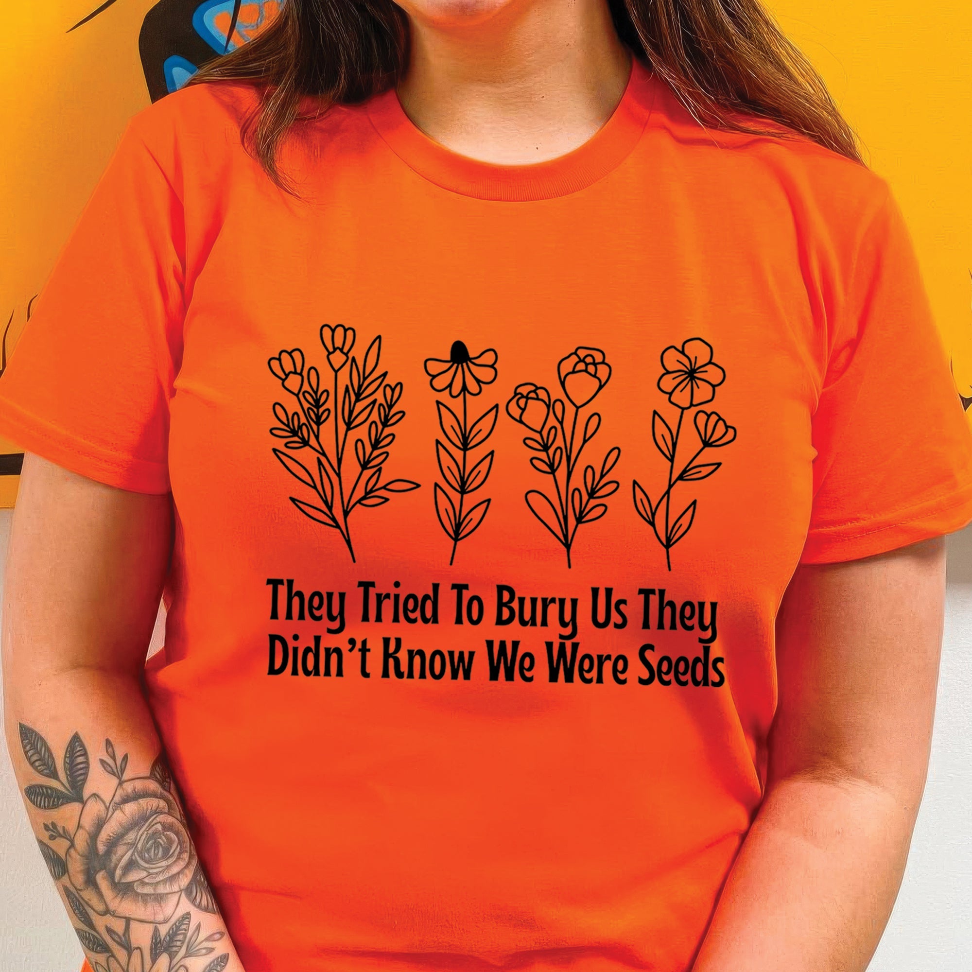 Every Child Matters Seeds of Hope and Justice Orange Shirt Day Native American Unisex T-shirt/Hoodie/Sweatshirt