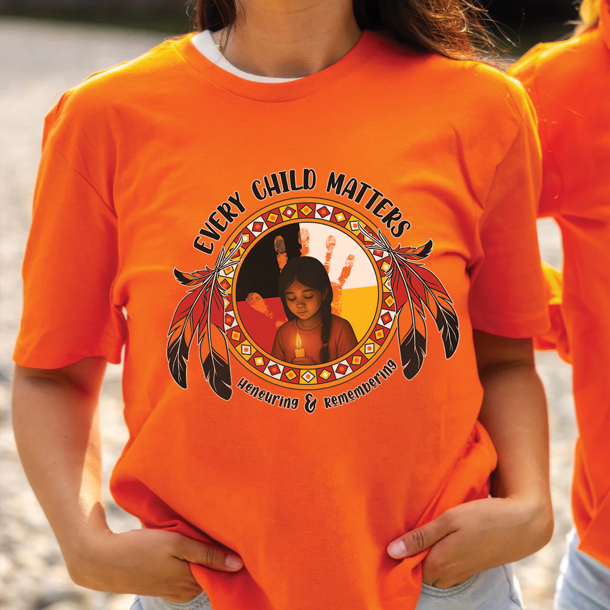 Remembering the Lost, Honouring the Survivors For Orange Shirt Day Unisex T-shirt/Hoodie/Sweatshirt 148