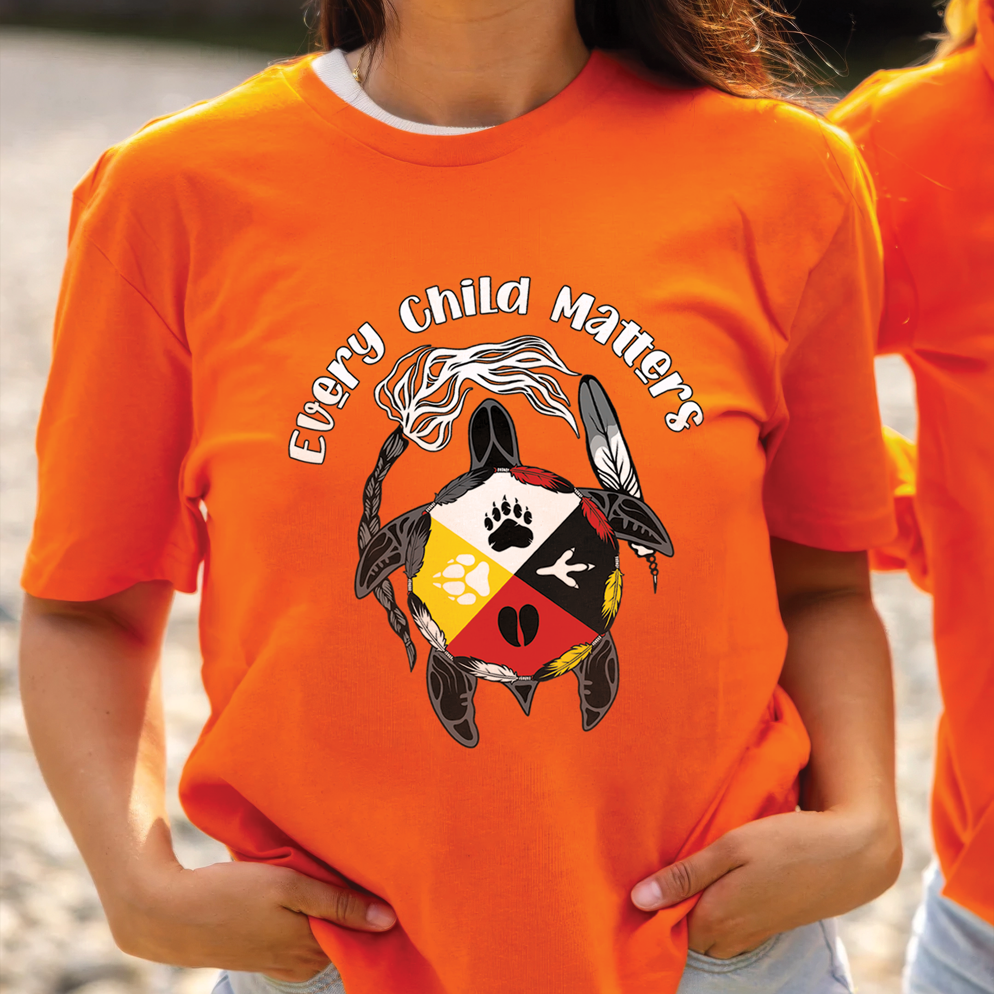 Sacred Circle of Healing – For Orange Shirt Day Unisex T-shirt/Hoodie/Sweatshirt 143