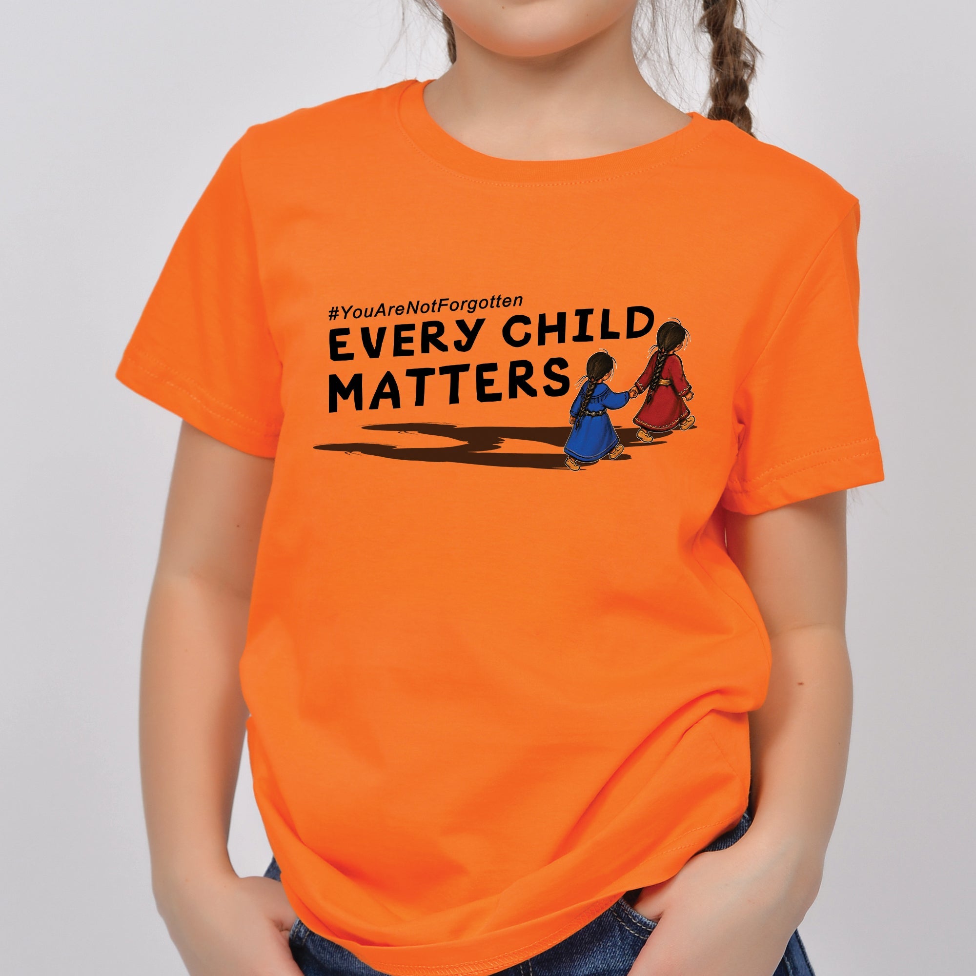 Walking Home Together Every Child Matters Orange Shirt Day Shirt Unisex T-shirt/Hoodie/Sweatshirt
