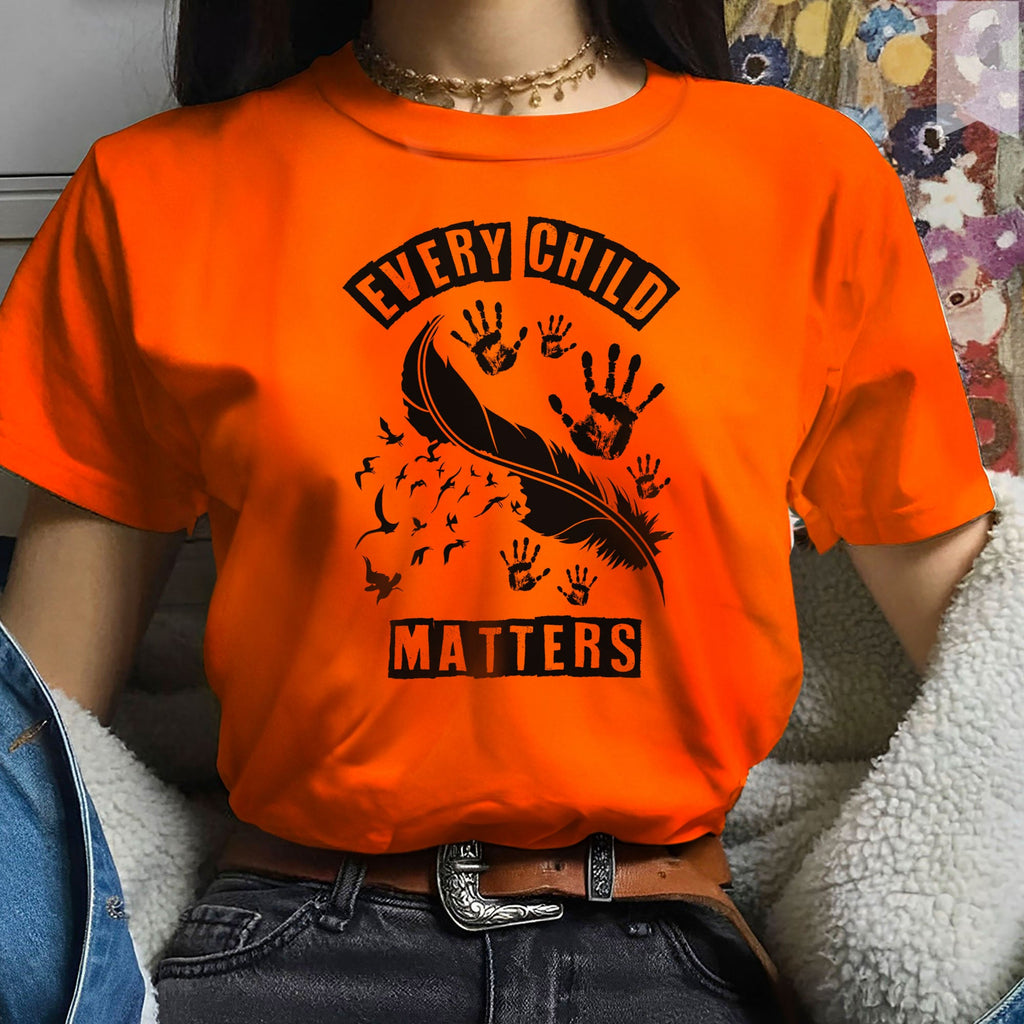 Every Child Matters Native Leather And Imprint Native American Unisex T-shirt/Hoodie/Sweatshirt