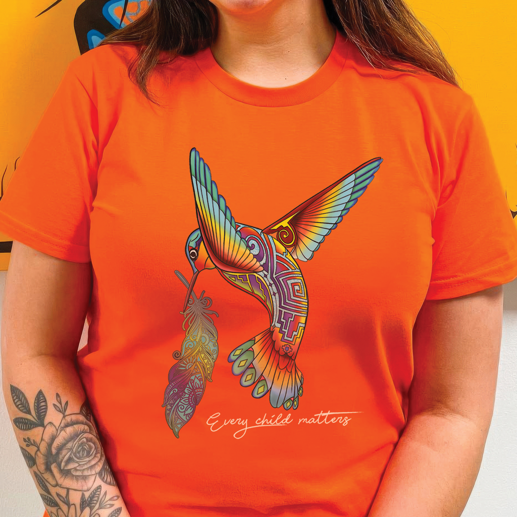 Wings of Hope, Feathers of Freedom - For Every Child Matters Unisex T-shirt/Hoodie/Sweatshirt 171