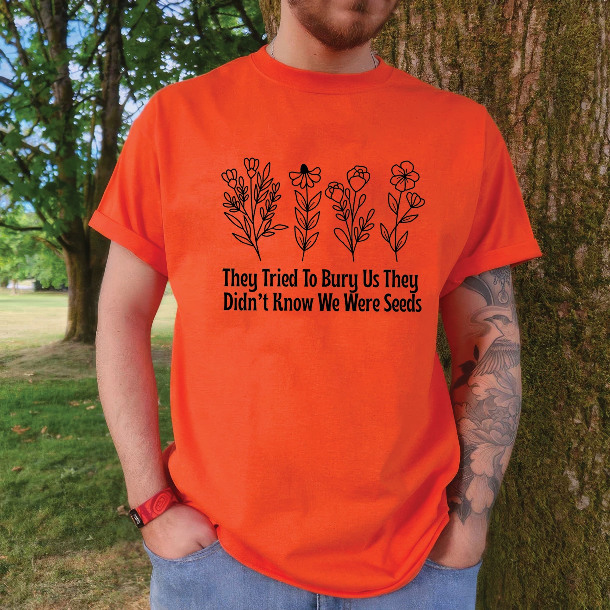Every Child Matters Seeds of Hope and Justice Orange Shirt Day Native American Unisex T-shirt/Hoodie/Sweatshirt