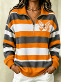 Women's Football Commemorative Zip-Up Sweatshirt
