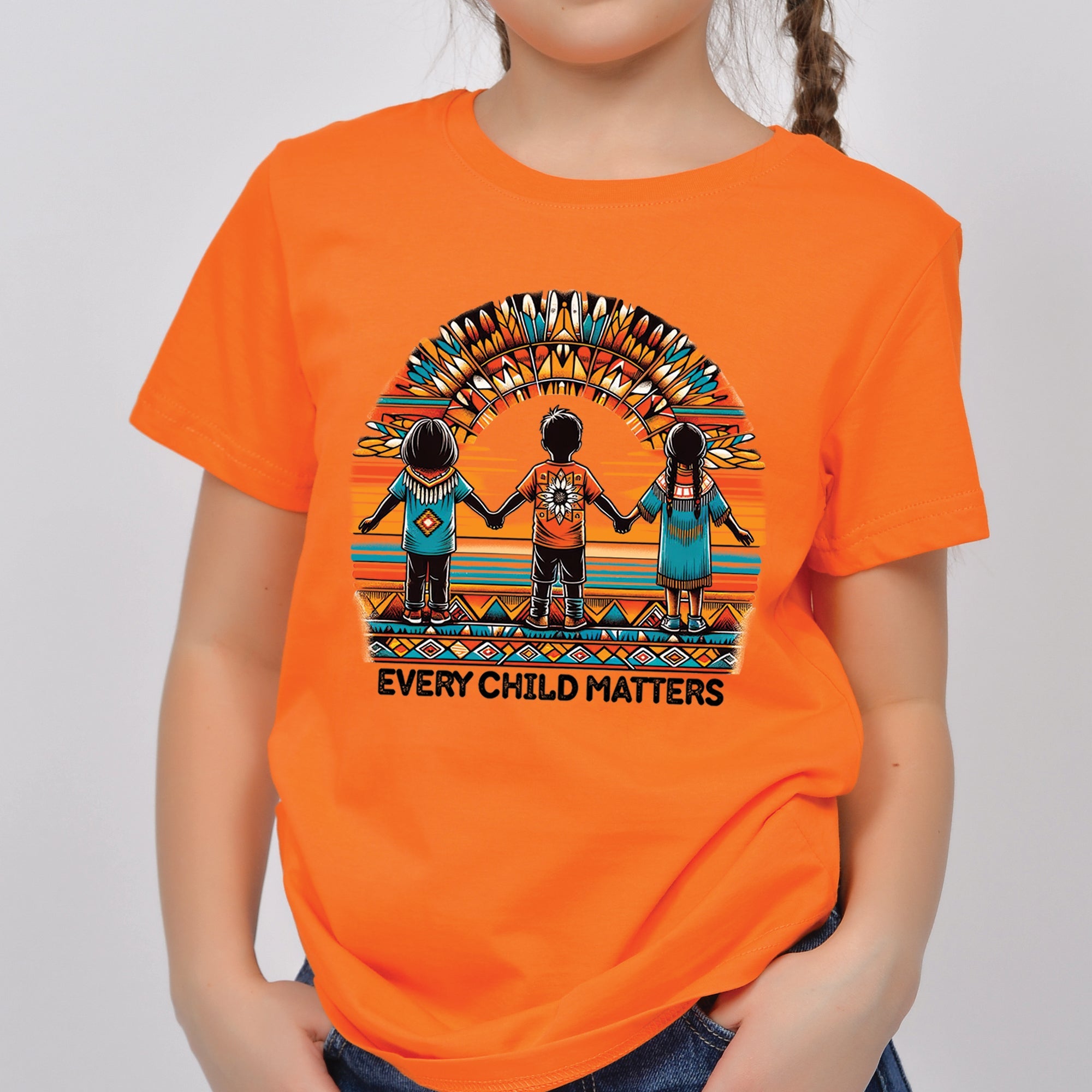 Truth and Reconciliation Every Child Matters Orange Shirt Day Native American Unisex T-shirt/Hoodie/Sweatshirt