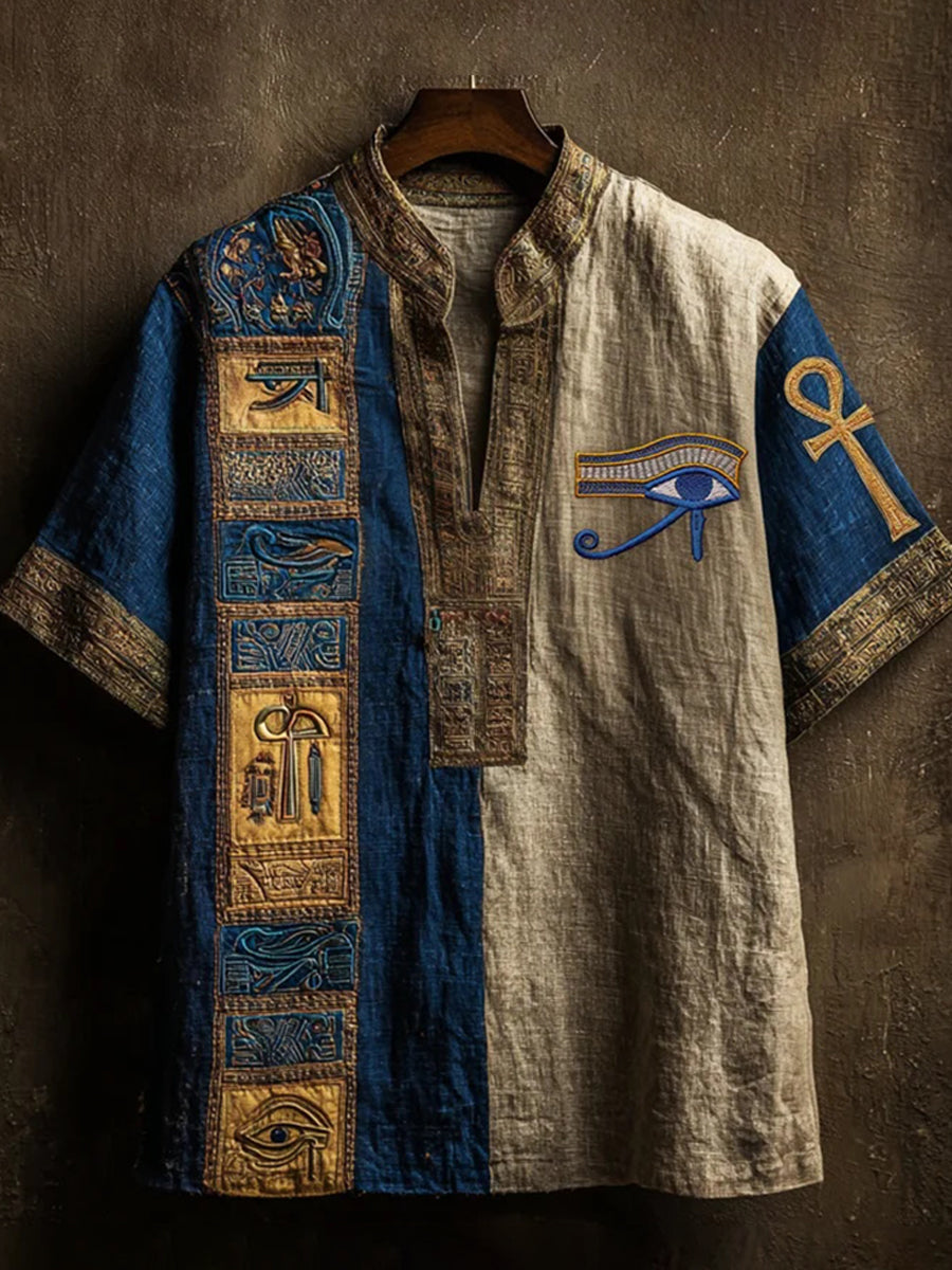 Men's Ancient Egyptian Print T-Shirt