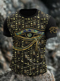 Men's Egyptian Eye of Horus Casual T-Shirts