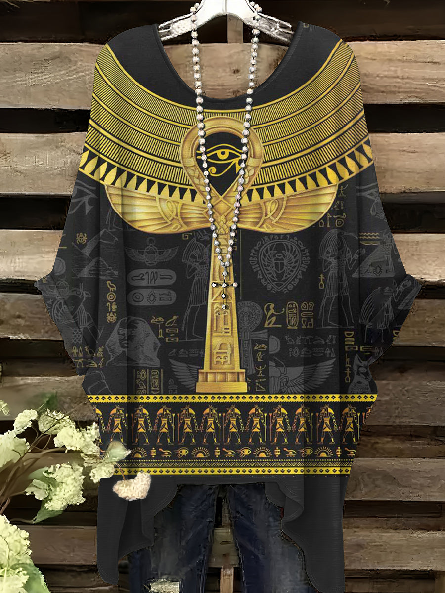 Women's clothing ancient Egyptian civilization loose jumper