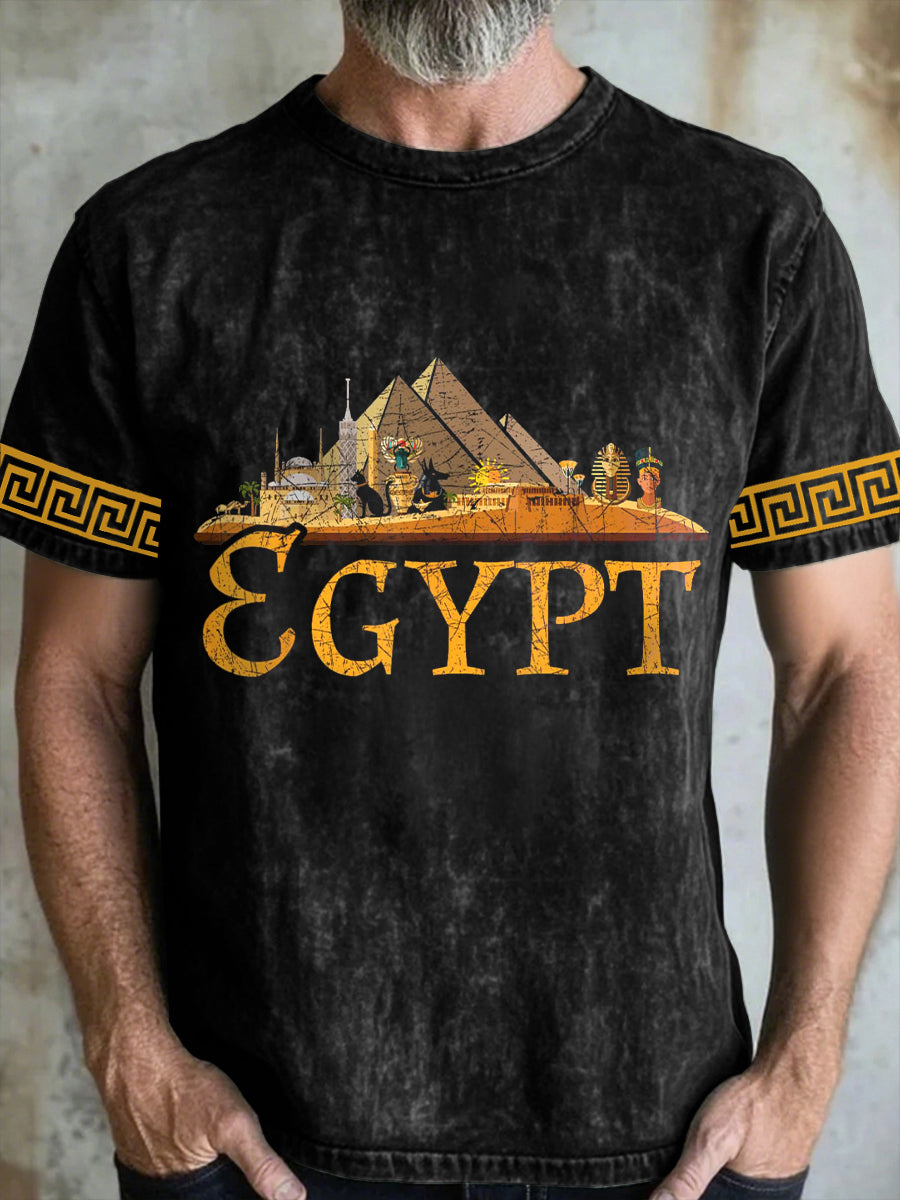 Men's Egyptian print T-shirts