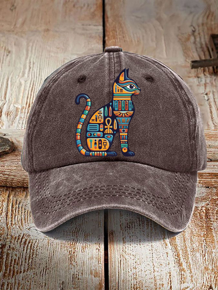Egyptian Cat Vintage Unisex Hats
