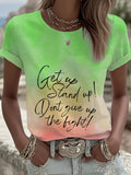 Women's reggae T-shirt