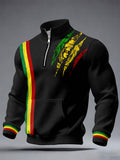 Men's Reggae Music Waffle Sweatshirts